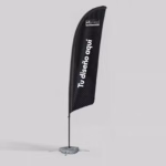 Banderas Surf personalizada con base de flotador