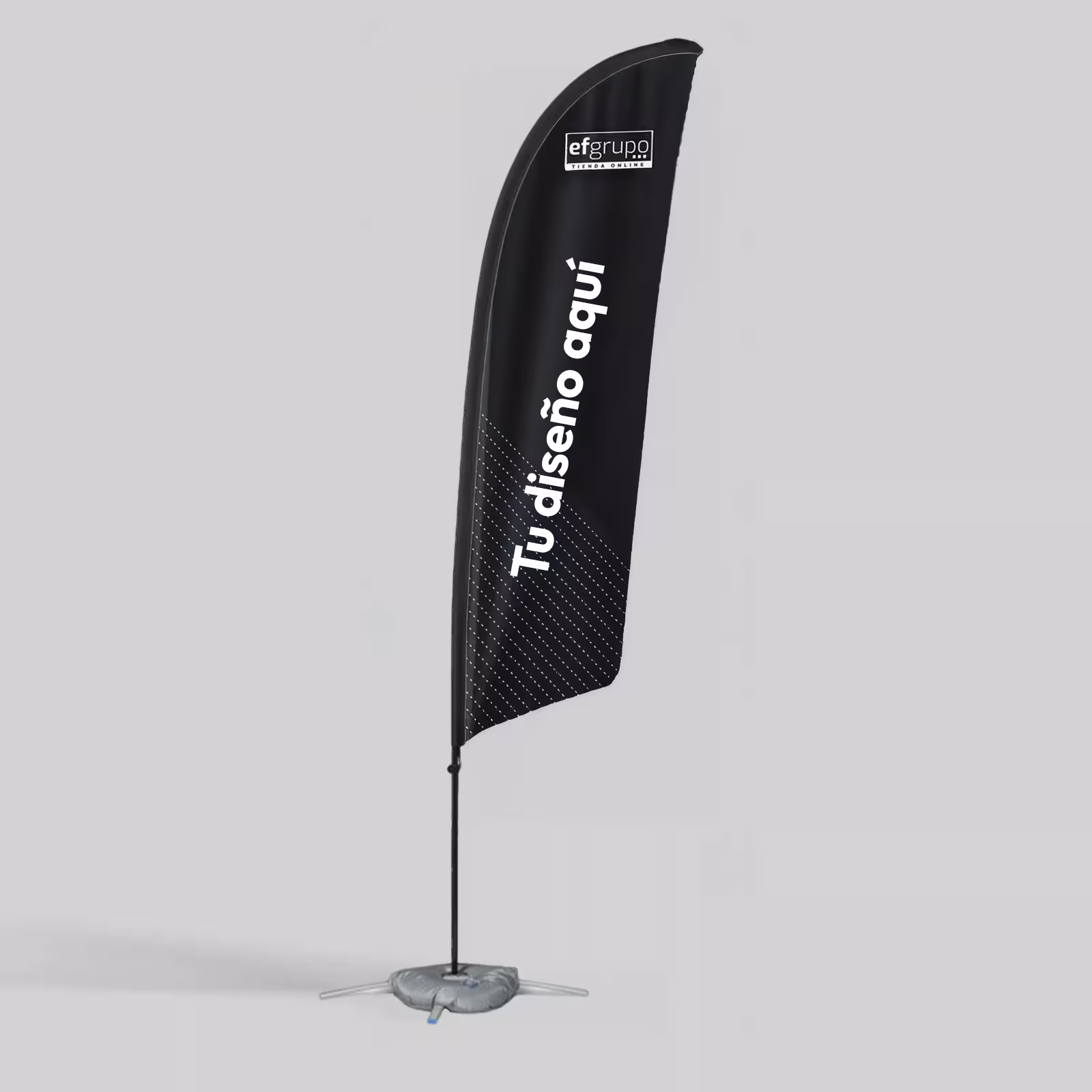 Banderas Surf personalizada con base de flotador